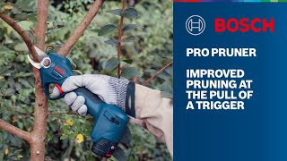 Bosch Pro Pruner Professional Cordless Secateur [upl. by Camm]