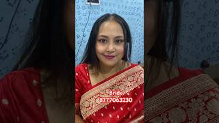 Bridal makeup makeuplook hairstyle kolkatamua ytviral ytshorts ytstudio ytool yt makeup [upl. by Kesia]