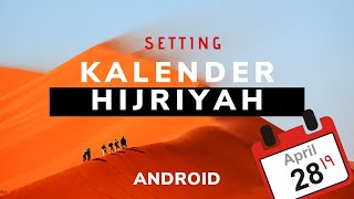 Cara Setting Kalender Hijriyah di Android tanpa Aplikasi Test Xiaomi [upl. by Akener]