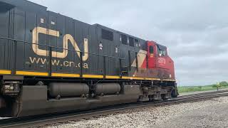 CN L501 at Garnet Yard in Hagersville Ontario [upl. by Sky]