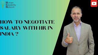 How To Negotiate Salary With HR In India [upl. by Eniamrahs]