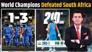 IND vs SA Surya amp Co wins the T20I series against SA 31  Team India has win  of 92 in 2024 [upl. by Nosae]