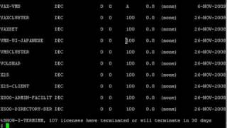 Learning OpenVMS Part 3 [upl. by Meehyr]