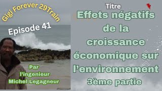 E41Effets négatifs de la croissance économique sur l’environnement [upl. by Ethben]