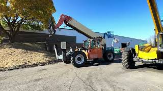 2012 JLG G1055A 10000LB PNEUMATIC DIESEL TELEHANDLER STK 15028 [upl. by Toille]