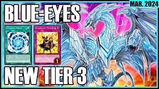 BLUEEYES DECK WITH BATTLE CHRONICLE SKILL YuGiOh Duel Links KING OF GAMES CLIMB MAR 2024 [upl. by Gagnon]