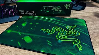 UNBOXING MOUSEPAD RAZER GOLIATHUS  Gablieo [upl. by Mercedes304]