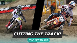 Vialle and Deegan DRAMA with the AMA  Pala MX Rewind Clip [upl. by Recneps]