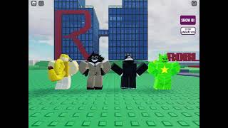 Joshiraku Dance in robloxUnknown Meme Animations feat MewCutieGirlacceptablecrazy and sparksz123 [upl. by Iline]