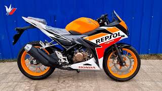 New Honda Repsol  Cb150r  abs dd  New Yellow [upl. by Rosenstein]