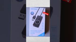 Unboxing Vention Soundcard USB untuk Laptop amp PC [upl. by Nivlak200]