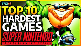 Top 10 SNES Games Only the Strongest Survive [upl. by Patterman]