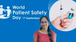 WORLD PATIENT SAFETY DAY  2024 [upl. by Spence689]