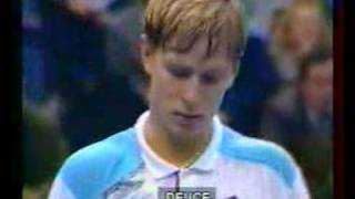 Larsson Kafelnikov Davis Cup 1994 [upl. by Nnodnarb499]