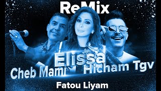 Cheb Mami X Elissa X Hicham Tgv  Fatou Liyam X Ya Habibi ATBI Music [upl. by Eilak860]