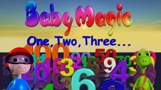 Baby Magic 123 Part 2 Learning to count numbers [upl. by Nove]