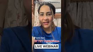 Coordination complexes  nature of ligands hptgtcommission livewebinar [upl. by Flagler772]