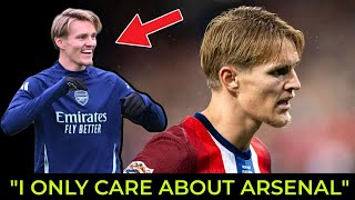 Ødegaard RETURNED to Arsenal after being ruled out of action for Norway [upl. by Motch]