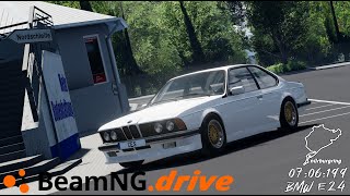 BeamNG Nordschleife Touristenfahrt  BMW E24  0706199 [upl. by Swithbert]