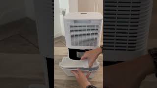 How to use the VonHaus 12L Dehumidifier dehumidifier homeappliances homeappliance [upl. by Siulegroj]