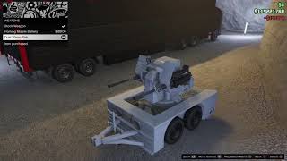 GTA Online Purchasing The AntiAircraft Trailer on Sale Weapons amp Usefulness [upl. by Musetta]