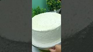 White forest cake recipe cake whiteforestcake birtdaycake shortaday [upl. by Melesa]