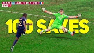 100 Best Goalkeeper Saves Of 20222023 Season [upl. by Treacy]