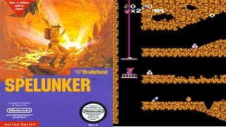 Spelunker  NES  Broderbund  1987 [upl. by Fleurette341]