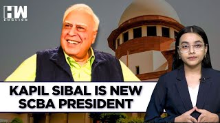 Senior Advocate Kapil Sibal Elected As Supreme Court Bar Association President [upl. by Earissed]