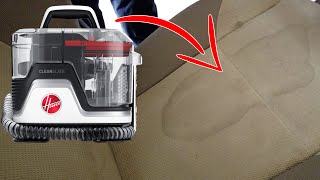 How to clean car seats with the Hoover Cleanslate Pro [upl. by Ahsykal]