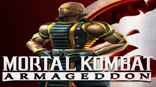 Mortal Kombat Armageddon  Darrius Playthrough  Max Difficulty [upl. by Hanimay]