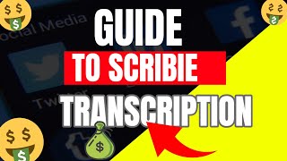 SCRIBIE TRANSCRIPTION GETTING STARTED PT 1 [upl. by Ax]