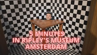 5 minutes through Ripleys believe it or not museum Amsterdam Amsterdam ripleysbelieveitornot [upl. by Linzy369]