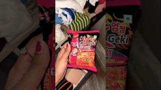 Tried Nissan hot n spicy noodles 🌶️ dailyvlog minivlog fooodreview youtubeshorts noodlesoup [upl. by Gaidano840]