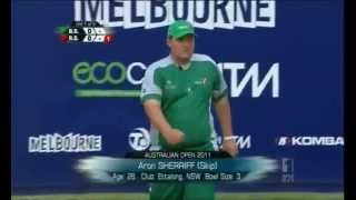 Australian Open 2011 Mens Pairs Final  Lawn Bowls [upl. by Etana]