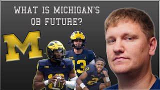 With JJ McCarthy GONE What are Michigan’s QB Plans for 2024 [upl. by Nahoj]