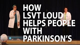 Demonstration How LSVT LOUD helps people with Parkinsons Disease [upl. by Bekah646]