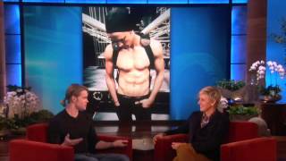 Chord Overstreet on Cory Monteith on Ellen Show [upl. by Anyar]