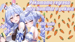 【Hololive JP Sub Español】Pekomama regresa sólo para humillar a Pekora [upl. by Francklyn]