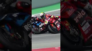 Razgatlioglu replicates Rossi in final corner thriller 🤯  2024 CatalanWorldSBK 🏁 [upl. by Rabjohn]