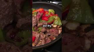 How to Cook Spicy Chinese Pepper Steak [upl. by Raynard]