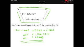 Higher Chemistry  Unit 3  Hesss Law Introduction [upl. by Etnwahs]