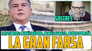 SE CONFIRMA LA FARSA DE LAPORTA LOS TURCOS LE TENDRÁN TARDE MÁS CARO Y SIN MULTA EL CAMP NOU [upl. by Leontine]