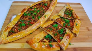 Turkish Pide Easy  پیده ترکی [upl. by Naujud]