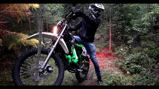 Rieju Mrt 50cc Enduro Riding [upl. by Ynatsyd204]