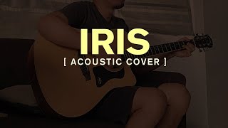 Iris  Acoustic guitar with lyrics [upl. by Aholla808]