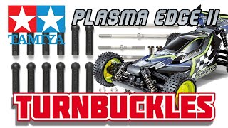 How to Install Turnbuckles on the Tamiya TT02B Plasma Edge II [upl. by Olraced]