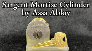 306 Sargent Mortise by Assa Abloy Picked and Gutted [upl. by Smeaj]