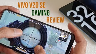 Vivo V20 SE PUBG gaming review and battery drain test [upl. by Nohcim197]