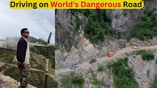 Adi Kailash Driving On The Worlds Most Dangerous Road Uttarakhand EPI02 [upl. by Semela]